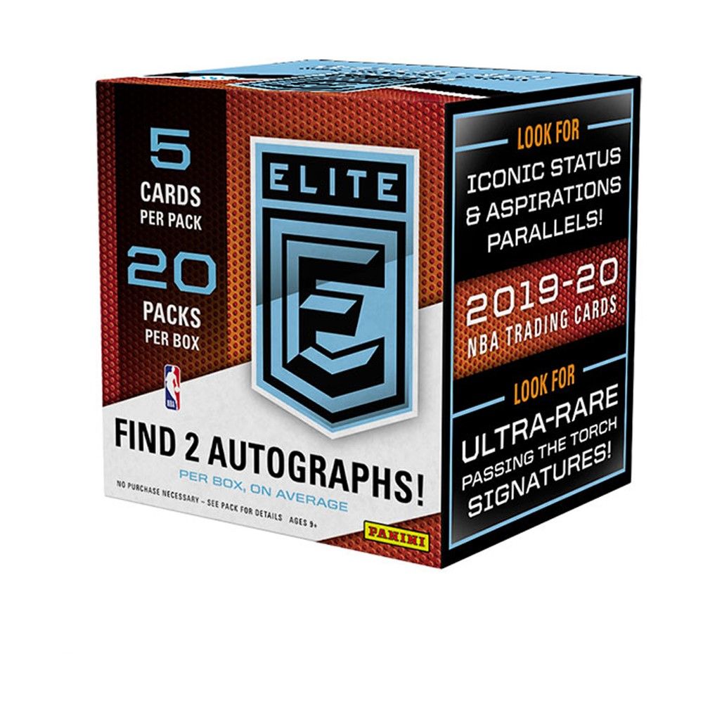 2019-20 Panini Elite Basketball Hobby 12 Box (Case)