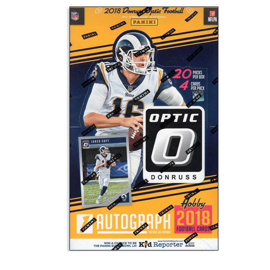 2018 Panini Donruss Optic Football Hobby (Box)