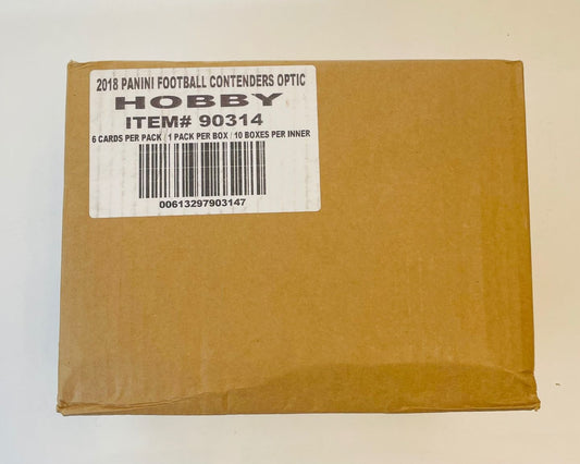 2017 Panini Contenders Optic Football Hobby 20 Box (Case)