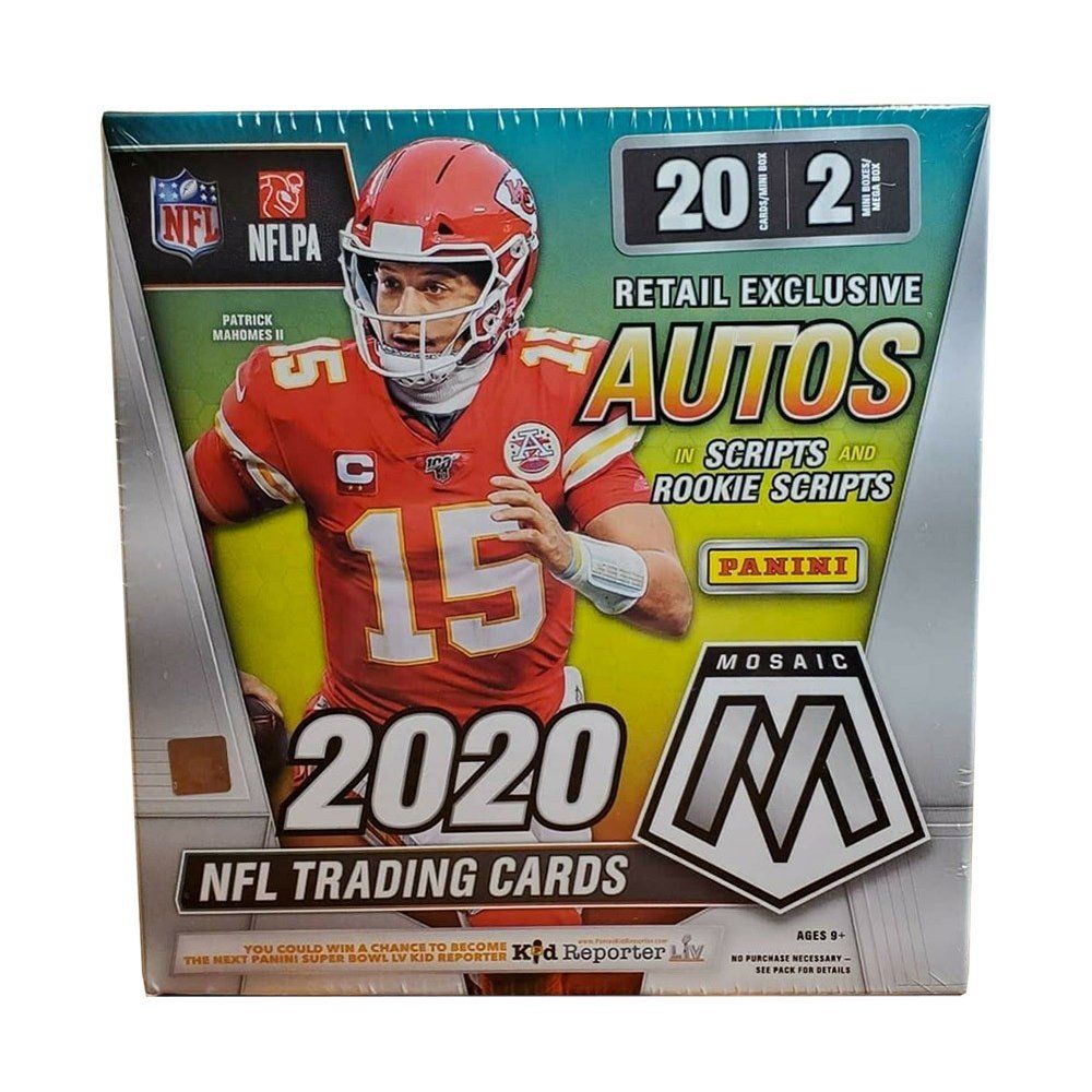 2020 Panini Mosaic Football Mega (Walmart)(Box)