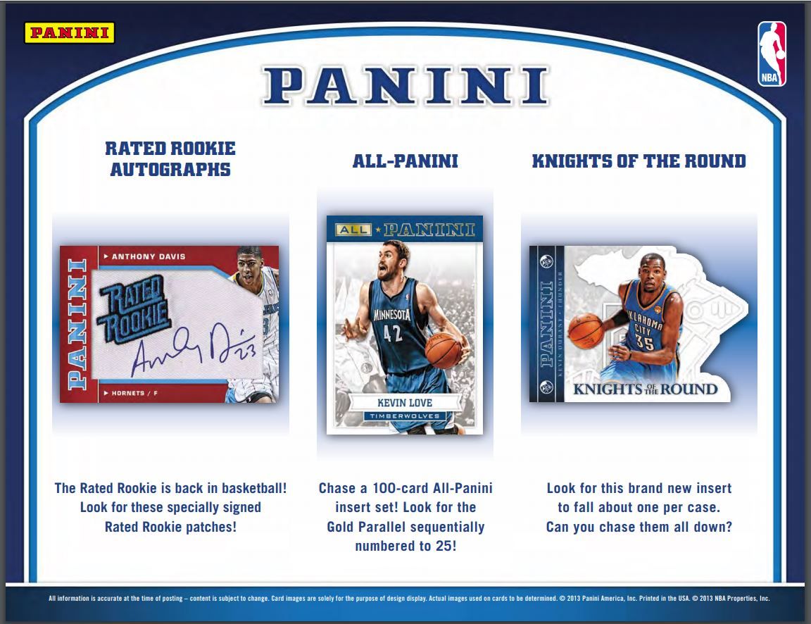 2012-13 Panini Basketball Hobby (Box)