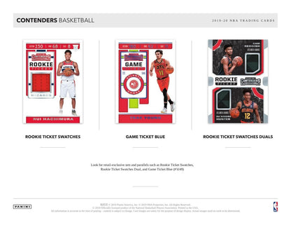 2019-20 Panini Contenders Basketball Fat Pack (Box)