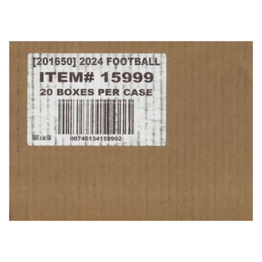 2024 PANINI PRESTIGE H2 FOOTBALL HOBBY 20 BOX (CASE)