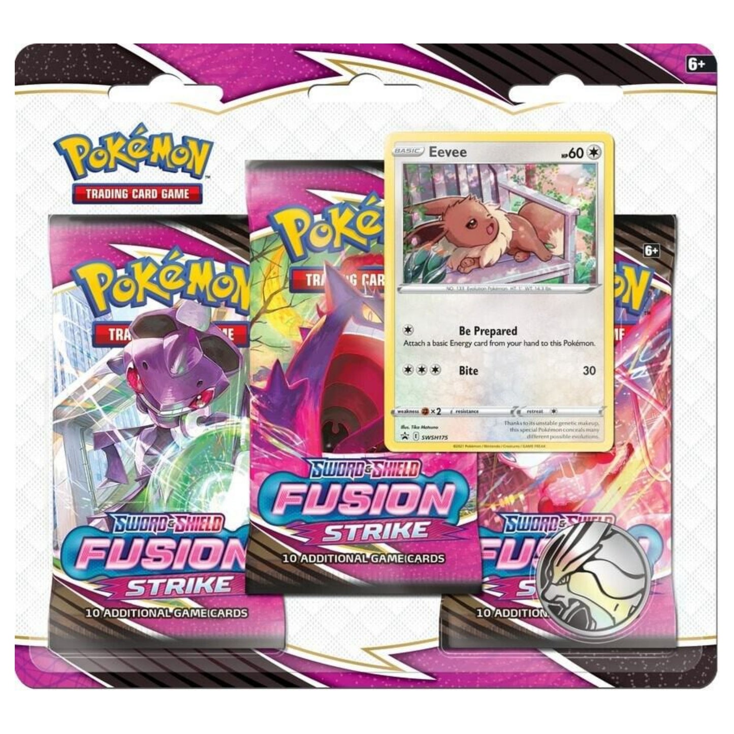 POKEMON SWORD & SHIELD FUSION STRIKE 3 PACK (BLISTER)