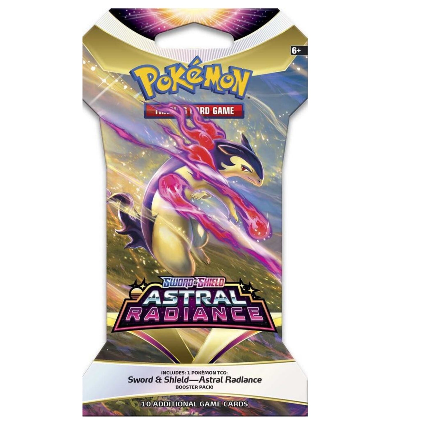 POKEMON SWORD & SHIELD ASTRAL RADIANCE SLEEVED BOOSTER (PACK)