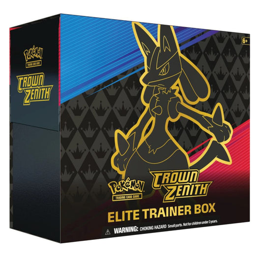 POKEMON SWORD & SHIELD CROWN ZENITH ELITE TRAINER (BOX)