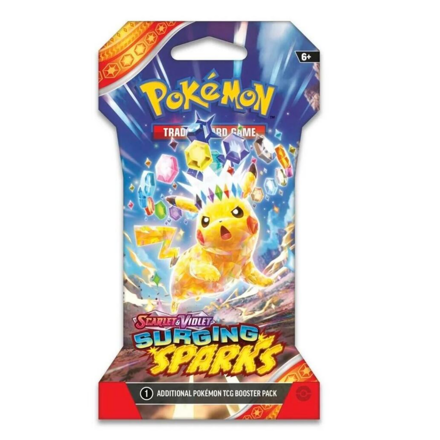 POKEMON SCARLET & VIOLET SURGING SPARKS SLEEVED BOOSTER 144 PACK (CASE)