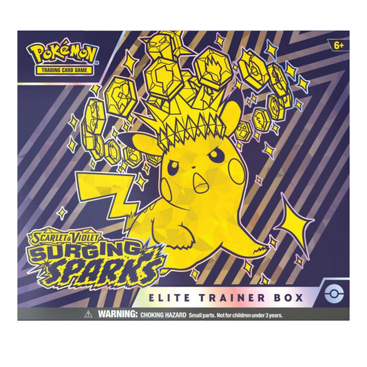 POKEMON SCARLET & VIOLET SURGING SPARKS ELITE TRAINER (BOX)