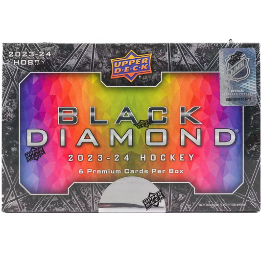 2023-24 UPPER DECK BLACK DIAMOND HOCKEY HOBBY (BOX)