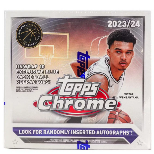 2023-24 TOPPS CHROME BASKETBALL MEGA (BOX)