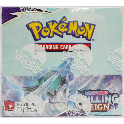 POKEMON SWORD & SHIELD CHILLING REIGN SEALED BOOSTER 6 BOX (CASE)