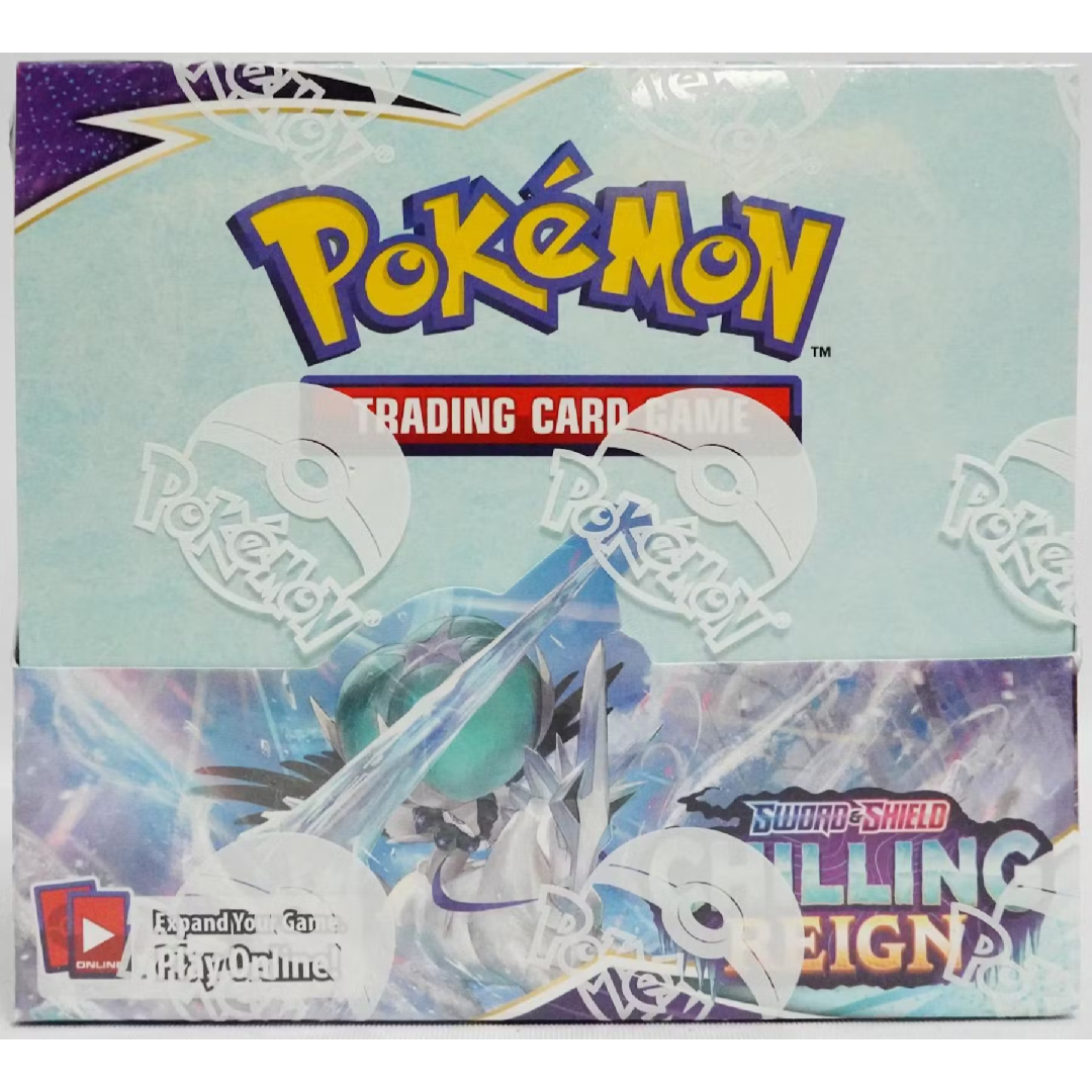 POKEMON SWORD & SHIELD CHILLING REIGN SEALED BOOSTER (BOX)