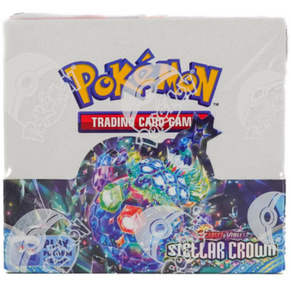 POKEMON SCARLET & VIOLET STELLAR CROWN BOOSTER 6 BOX (CASE)