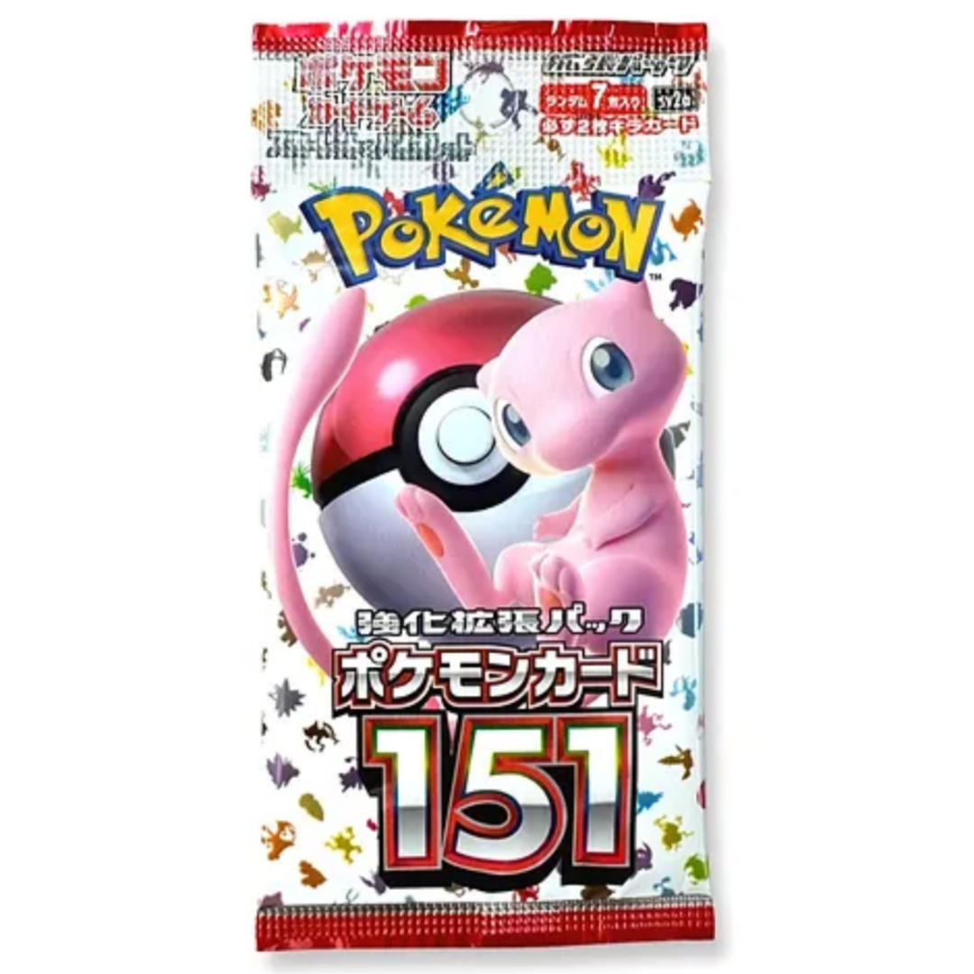 POKEMON 151 JAPANESE BOOSTER (PACK)