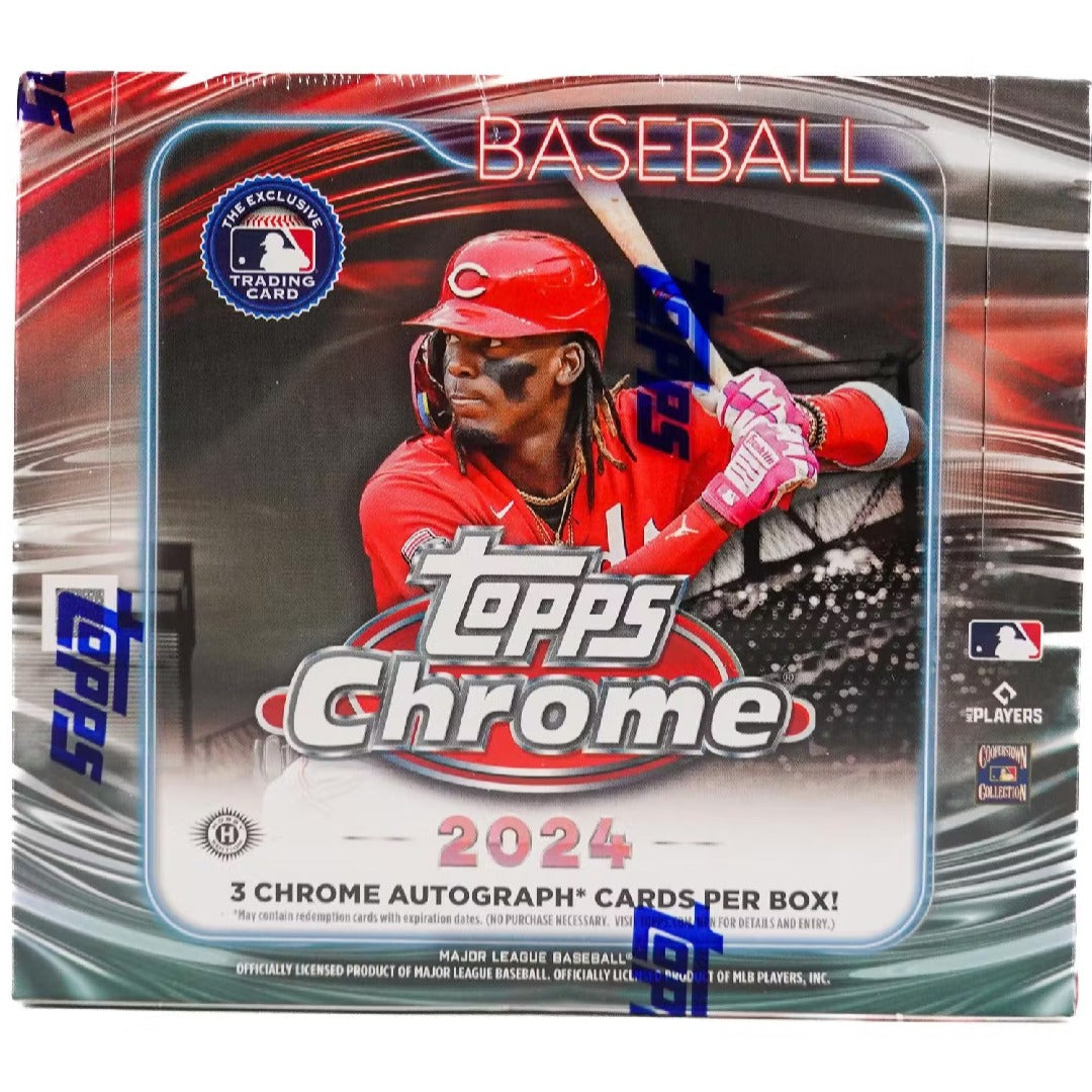 2024 TOPPS CHROME BASEBALL JUMBO 8 BOX (CASE)