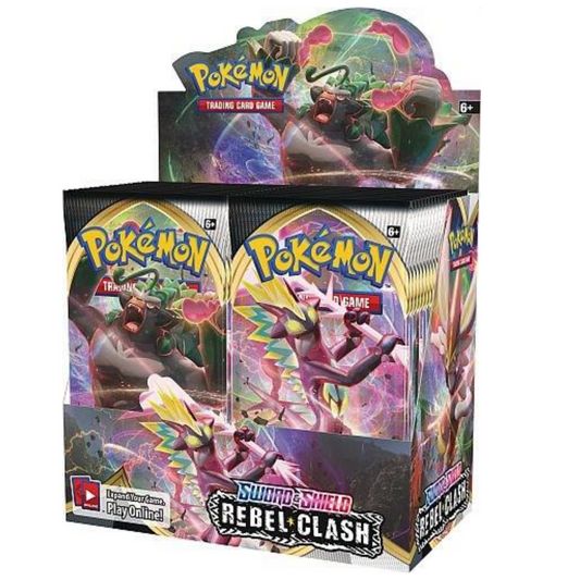 POKEMON SWORD & SHIELD: REBEL CLASH BOOSTER (BOX)