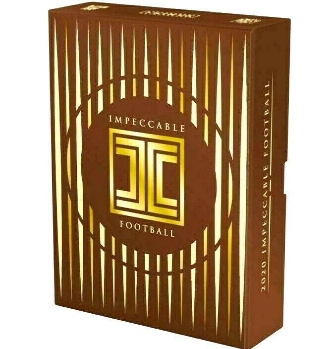 2020 Panini Impeccable Football Hobby 3 Box (Case)