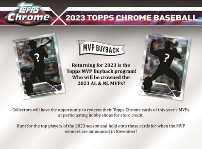 2023 Topps Chrome Baseball Mega 40 Box (Case)