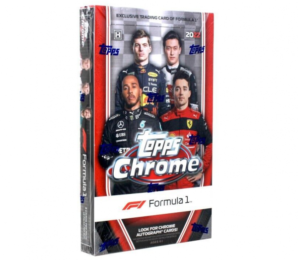 2022 Topps Chrome F1 Formula 1 Racing Hobby (Box)