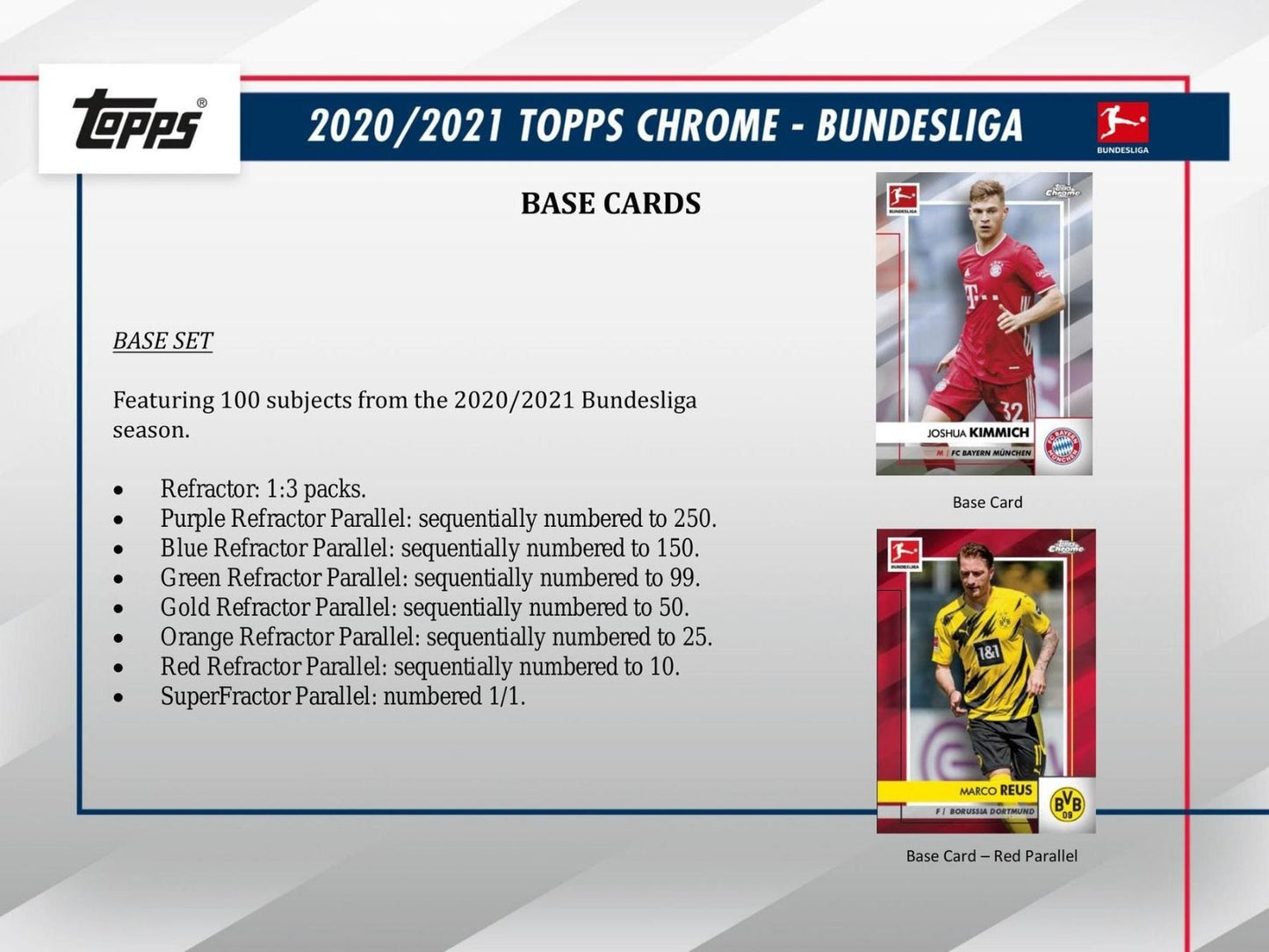 2020-21 Topps Chrome Bundesliga Soccer Hobby (Box)