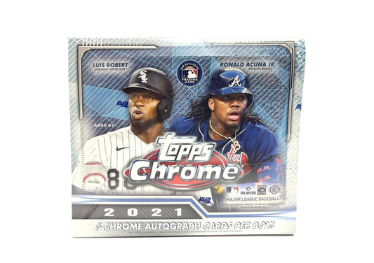 2021 Topps Chrome Baseball Jumbo (Box)