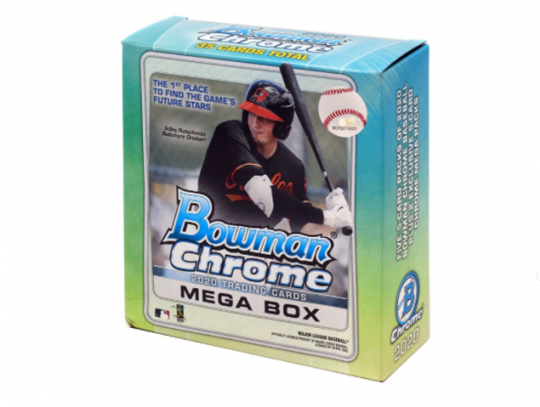 2020 Bowman Chrome Baseball Mega (Box)