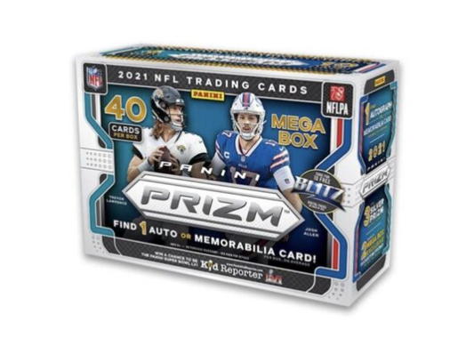 2021 Panini Prizm Football Mega (Pink Prizm)(Target)(Box)