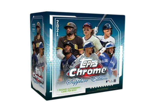 2021 Topps Chrome Baseball Sapphire Hobby Edition (Box)