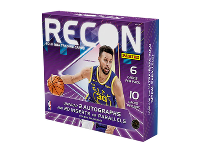 2020-21 Panini Recon Basketball Hobby 12 Box (Case)