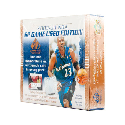 2003-04 Upper Deck SP Game Used Basketball Hobby (Box)