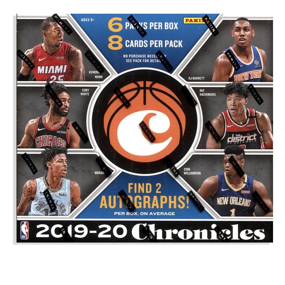 2019-20 Panini Chronicles Basketball Hobby 12 Box (Case)